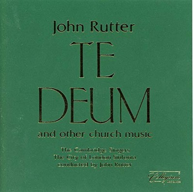 Rutter: Te Deum -  CD HHVG FREE Shipping