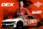 2026 JOSH BERRY "DEX /  WOOD BROTHERS" #21 NASCAR CUP SERIES POSTCARD