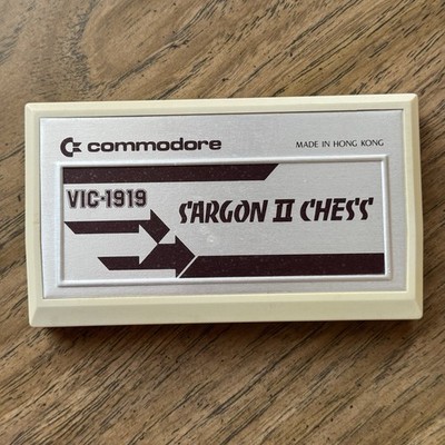 Commodore Vic 20 Sargon II Chess Cartridge VIC-1919