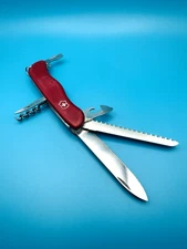 VICTORINOX Forester Swiss Army Knife Multi Tool 111mm RED ..