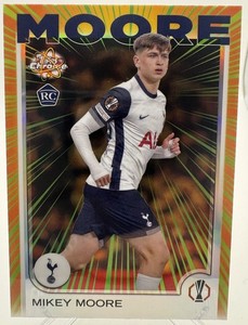 MIKEY MOORE SSP CASE HIT Topps Chrome UCC Radiating Rookie RC 2024-2025 Spurs