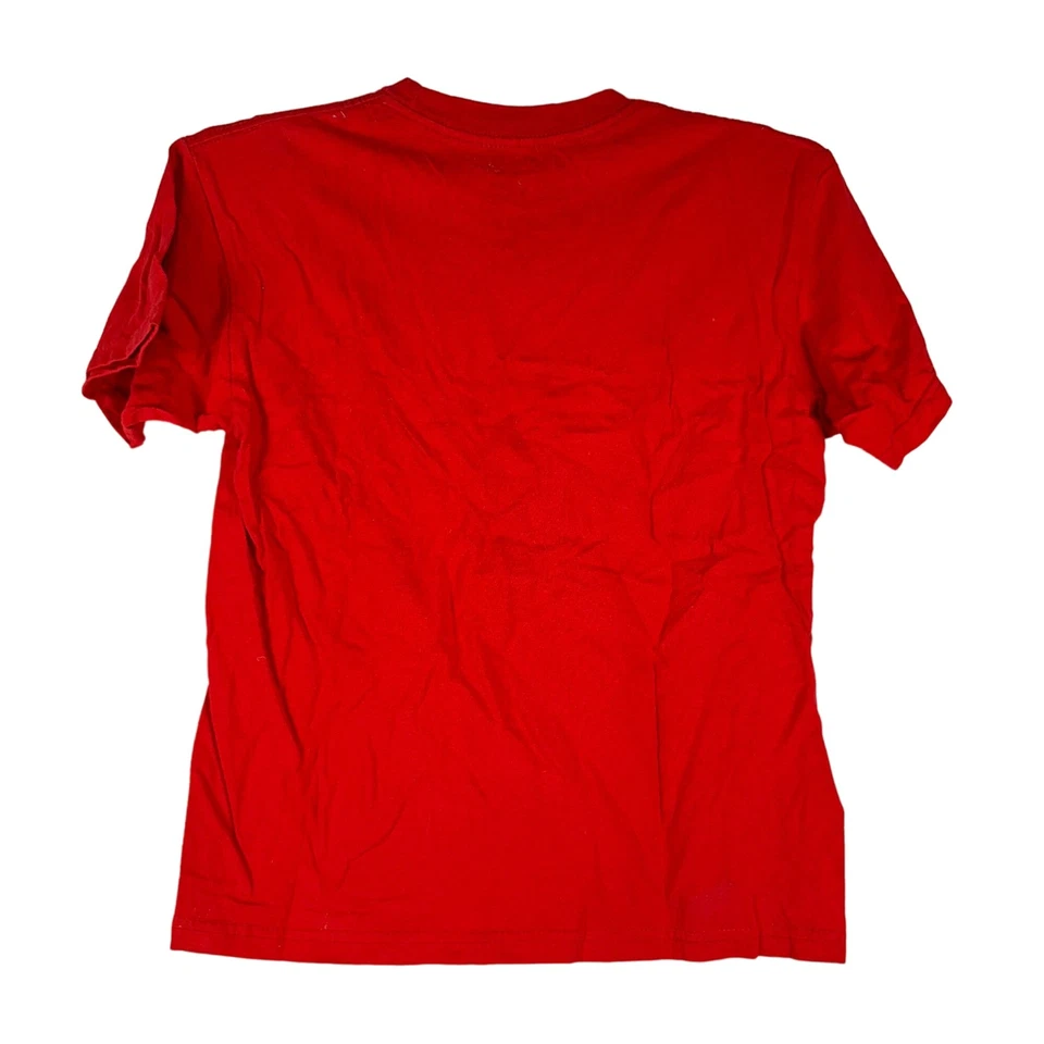 Camiseta Minecraft Pickaxe Gráfica Roja Mediana Mojang Oficial Algodón Jinx 2015 Foto 2 de 4
