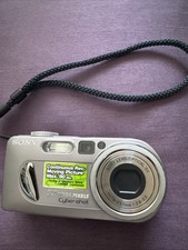 Sony Digital Camera Digicam Cybershot DSC-P10 5.0MP UNTESTED Parts Only