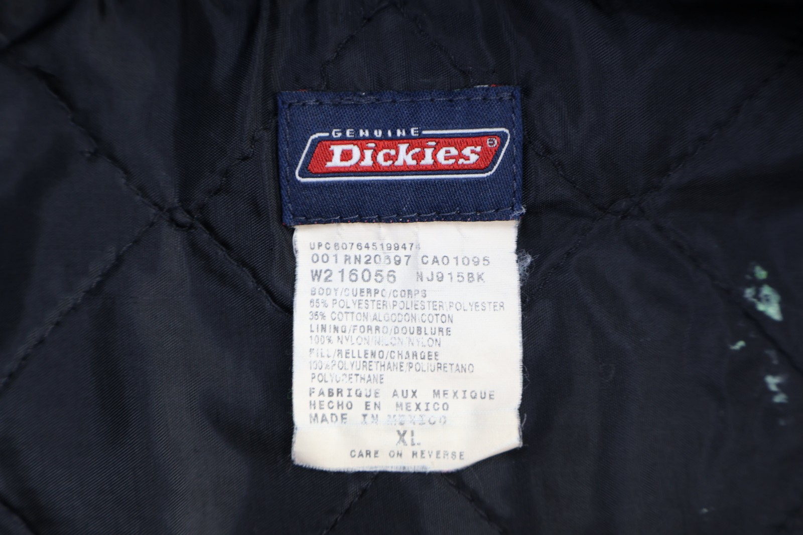 Dickies Logo Patch Black Full Zip Jacket - image 4