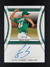 Jesus Luzardo 2020 National Treasures Social Signatures 35/99 RC AUTO PHILLIES