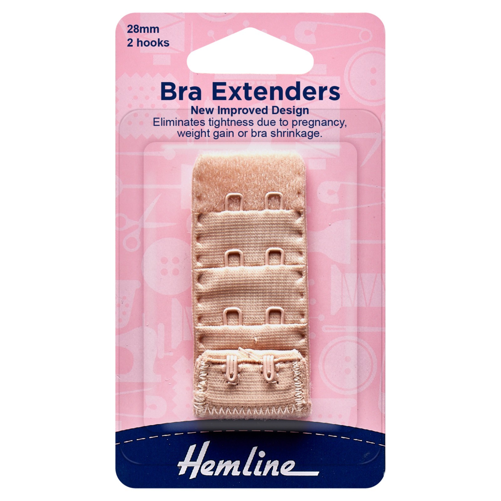 Minerva Bra Extenders Beige Hemline H771.28.n - Image 2