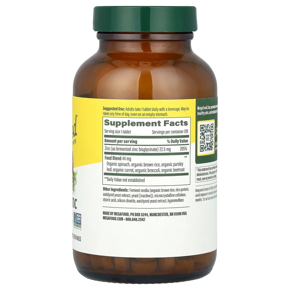 Zinc, 22.5 mg, 120 Tablets - Image 2 of 2