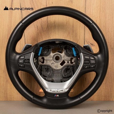 BMW F20 F22 F30 F31 F32 M Paket M Sport Lenkrad Leder Schaltwippen Original J125