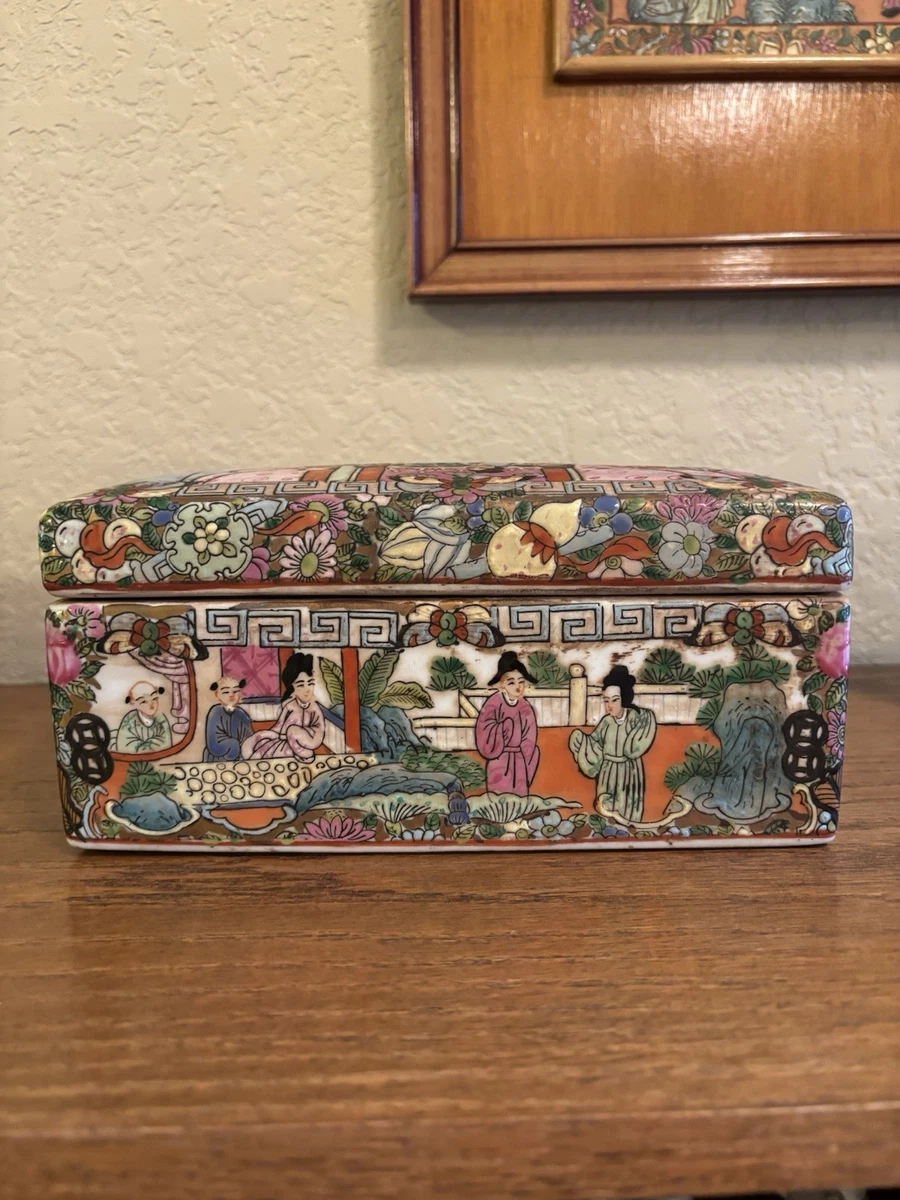 Porcelain & Pottery Antique Chinese Boxes for sale | eBay