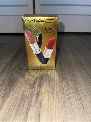 Mac Star Status Lipstick Best-Sellers duo  Ruby Woo  +  Thanks, It s Mac!  New