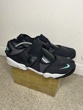 2015 Nike Air Rift Black Menta 308662-025 Mens Uk 10 Trainers Shoes Sneakers