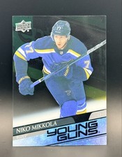 2020-21 Upper Deck - Young Guns Niko Mikkola #470 Clear Cut (RC) St. Louis Blues