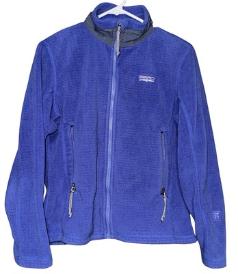 Vintage Patagonia Regulator R3 Radiant Fleece Zippered Jacket Women S Purple