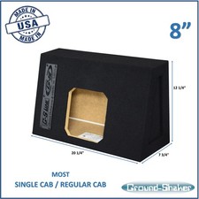 8" single sealed solobaric truck sub box Subwoofer Enclosure Speaker Box