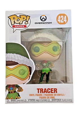 Funko Pop Overwatch Tracer 424 Elf Skin Winter Wonderland Exclusive Mint Box