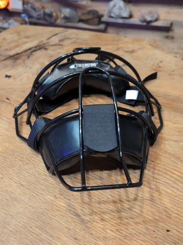 Champro Baseball Umpire Mask - CM63B Lightweight Mask - Black - CHAMPRO SPORTS - Picture 2 of 6