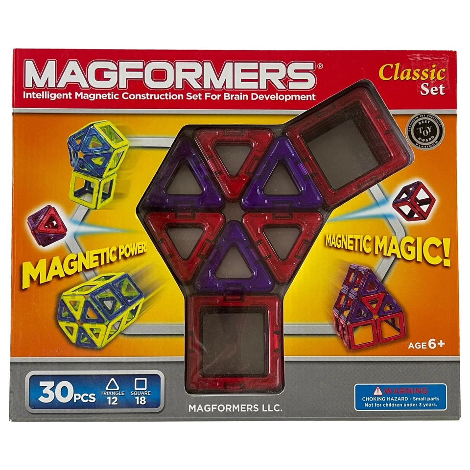 Magformers Classic 30 Piece Building Set (colors vary) - Image 3 of 3
