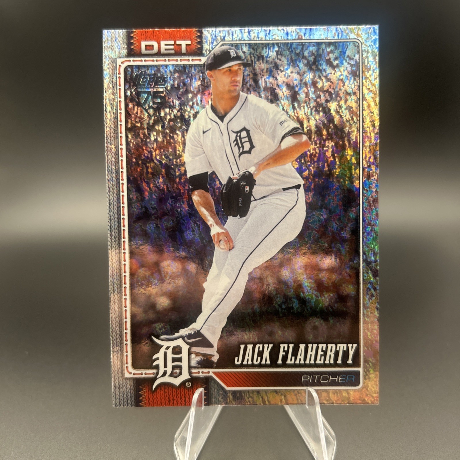 Jack Flaherty 2026 Topps Series Two Sandglitter #558 Detroit Tigers