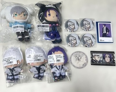Blue Lock Nagi Seishiro Reo Mikage Plush Mascot Sanrio Badge Sticker Set