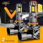AUXBEAM 9005 HB3 LED Headlight Super Bright Bulb Kit White 28000LM High/Low Beam
