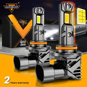 AUXBEAM 9005 HB3 LED Phare Super Bright Ampoule Kit Blanc 28000LM Haute/faible faisceau