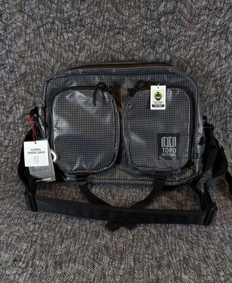 Topo Designs Apex Global Briefcase  Travel Bag Backpack Black NWT