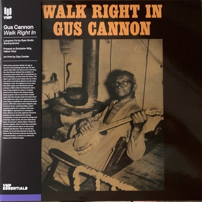 Gus Cannon   Walk Right In, VMP-Essentials, 180g limited colored LP!