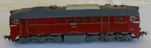 Locomotora diésel BR 120 del DR ("tambor Taigat") para H0 (H0-1005) | Zustand: Gebraucht
