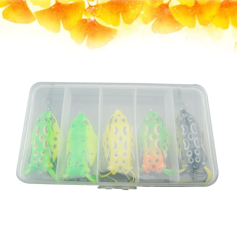  5 Pcs Angel Futter Angeln Köder Hechtfischköder Frischwasserfischereiköder - Bild 3 von 4