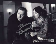 SHELLEY DUVALL SIGNED 'THE SHINING' WENDY TORRANCE 8x10 MOVIE PHOTO BECKETT COA