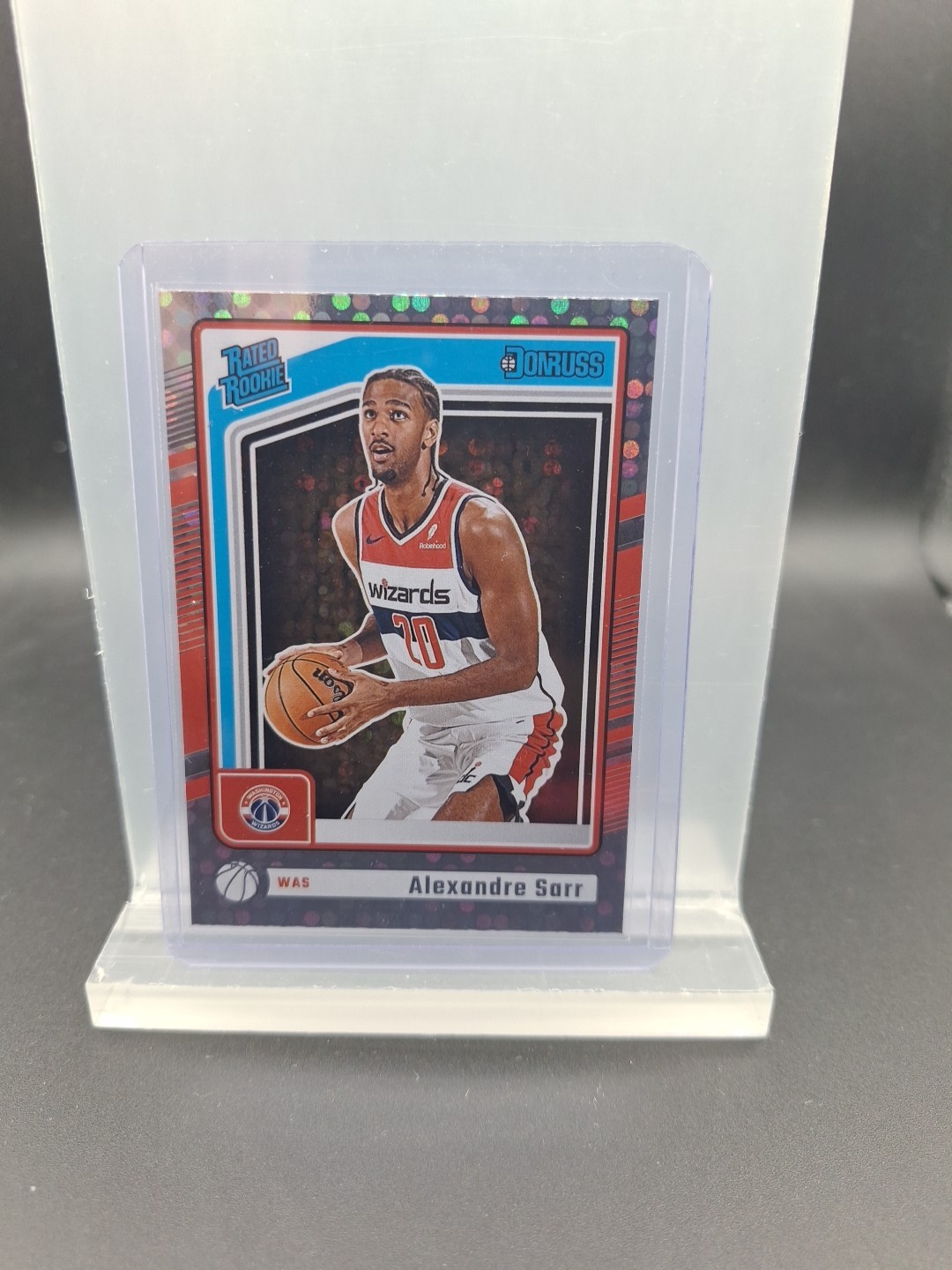 2024-25 Panini Donruss - Rated Rookie Alexandre Sarr #215 Disco (RC)