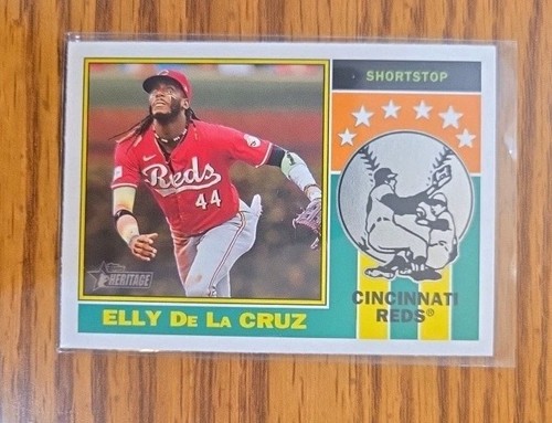 Elly De La Cruz #76PI-25 2025 Topps Heritage 1976 Player Icon card