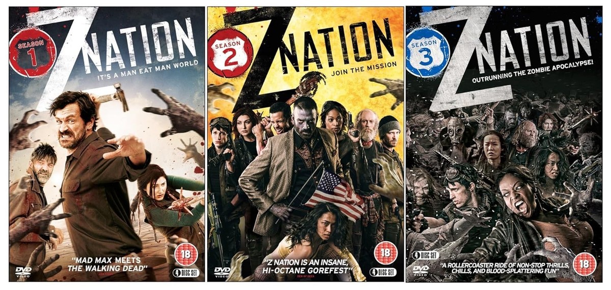 Z Nation: Season 1-3 Collection (DVD) for sale online | eBay