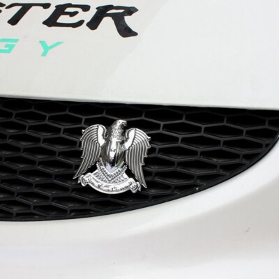 Auto Kühlergrill Emblem Adler Symbol Logo Silber 3D Metall Cars Tuning 6.5×6.3cm