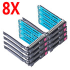 8pcs 2.5" for HP Proliant G8 651687 SFF SAS SATA HDD Tray Caddy 653955 DL380p G9