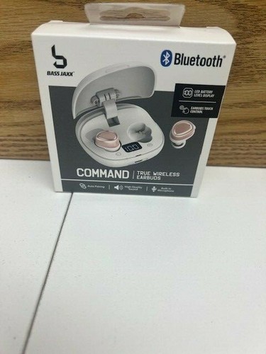 Bass Jaxx COMMAND True Wireless Earbuds 