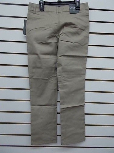 Girls Eddie Bauer Uniform Khaki Skinny Pants Plus Size 101/2 - 201/2 - Picture 2 of 3