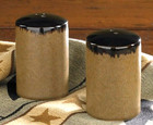 Park Designs Molasses Salt & Pepper Shakers  ~~  NEW  ~~
