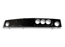 Dashboard for Austin Rover Mini , Carbon Fibre Classic Dash , RHD 3 Clock Chrome