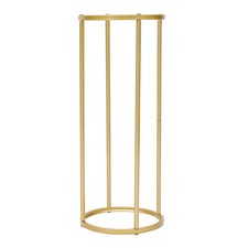 10Pcs 23.6'' Metal Column Flower Vase Holder Flower Floor Stand Gold Flower Rack