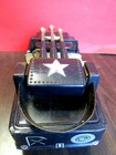 VINTAGE WWII ARMY JEEP FRICTION TOY POM POM GUNS COLLECTOR CAR AUTO JAPAN RARE — photo 6