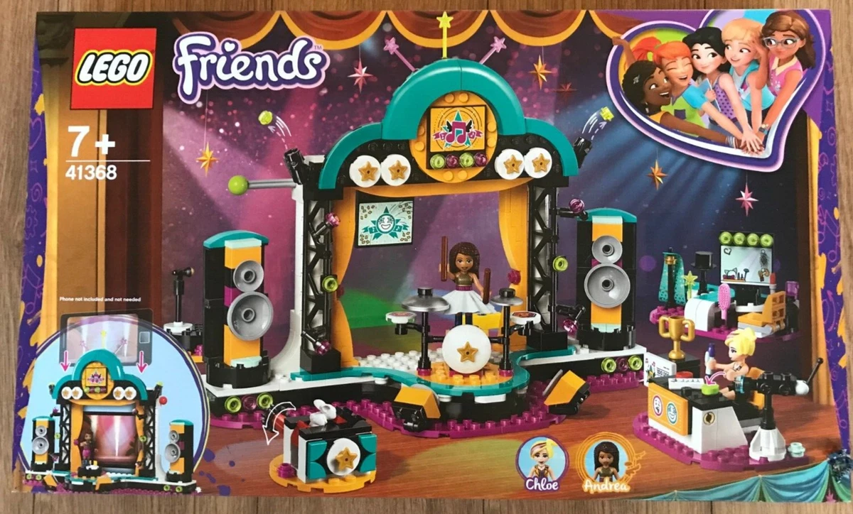 LEGO FRIENDS 41368 Andrea s Talent Show 492 PCS 7 NEW Lego sealed