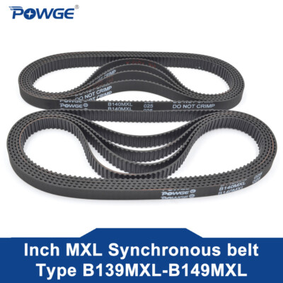 POWGE MXL Timing belt B138/B139/B140/B142/B143/B144/B145/B146/B147/B148/B149