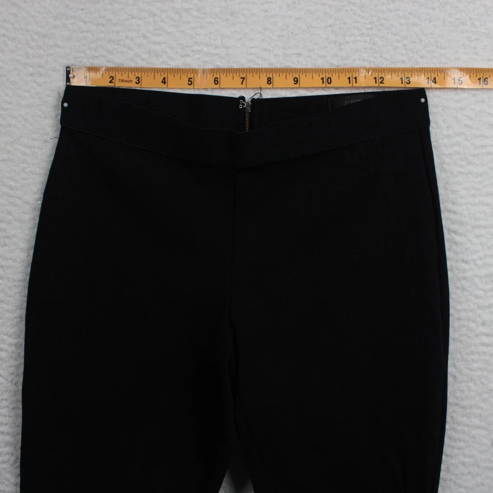 J.Crew 31090 Women's Pixie Ponte Legging Pants Size 6 Solid Black - Image 3 of 4