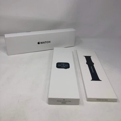 New Unlocked Apple Watch SE 2nd Gen 44MM Midnight Aluminum