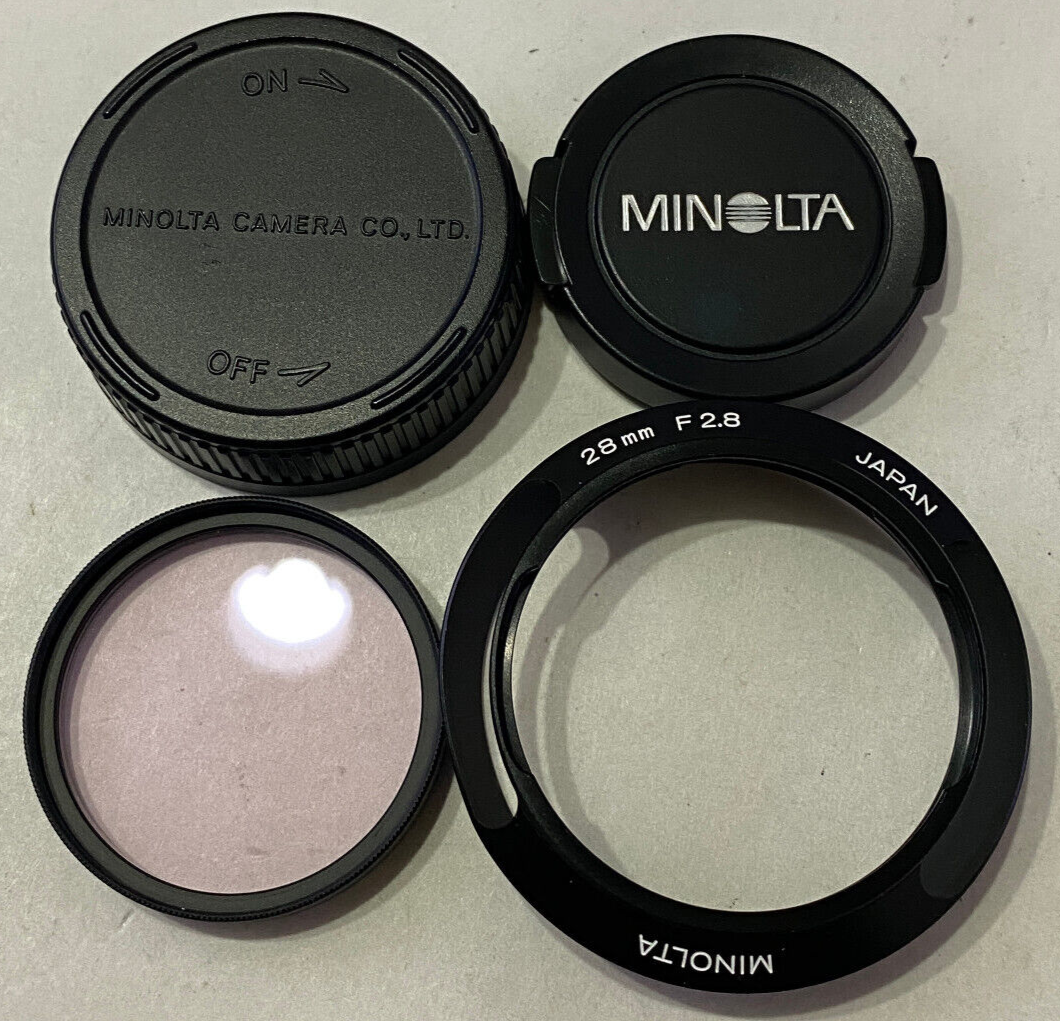 Minolta M-Rokkor 28mm F/2.8 Lens Leica M-mount CL CLE (AS-IS Minolta M-Rokkor 28mm F/2.8 Lens Leica M-mount CL CLE (AS-IS