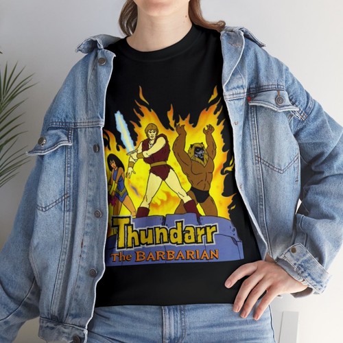 Thundarr the Barbarian Unisex Heavy Cotton Tee, Saturday Morning Cartoons, 80s - Picture 9 of 11