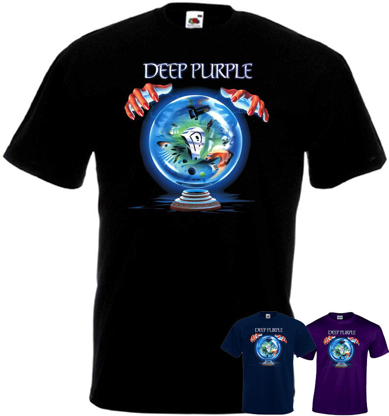 激レア DEEP PURPLE slaves and master Tシャツ Deep Purple Slaves & Masters t-shirt hard rock band all