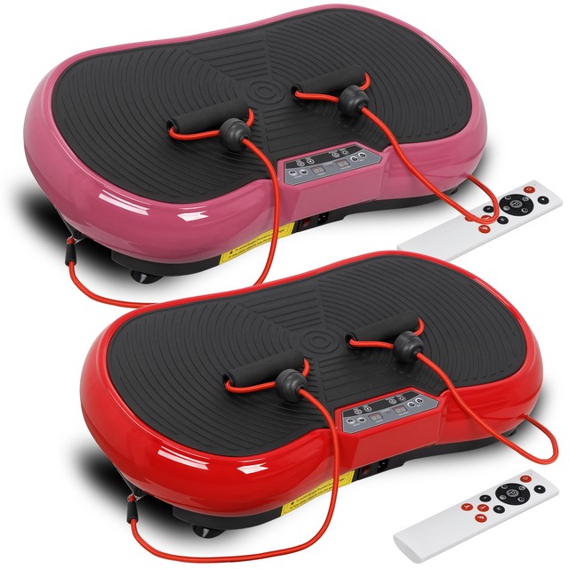 Ultrathin Crazy Fit Massage Vibration Platform Machine Fitness Gym W