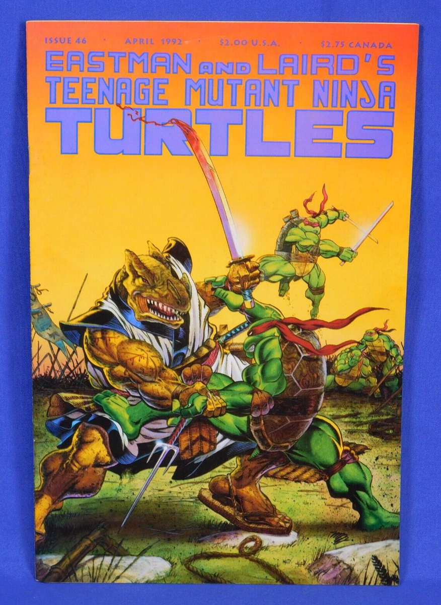 サイヤ TEENAGE MUTANT NINJA TURTLES EASTMAN & LAIRD'S MIRAGE #46 APRIL